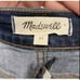 MADEWELL Denim Pegged Pencil Skirt