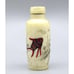 Hand Painted Fish & Engraved Bone and Horn Snuff Bottle w/ Box
