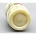 Hand Painted Fish & Engraved Bone and Horn Snuff Bottle w/ Box