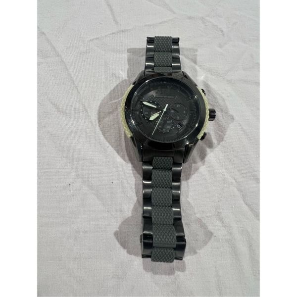 Armani Exchange AX1385 Men’s Chronograph Watch Black Dial Sport A|X Stainless