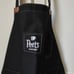 High Quality Peet's Coffee Barista Employee Apron with Pockets 100% Cotton Black