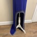 Mac Duggal formal dress maxi purple one shoulder high slit Medium NWT