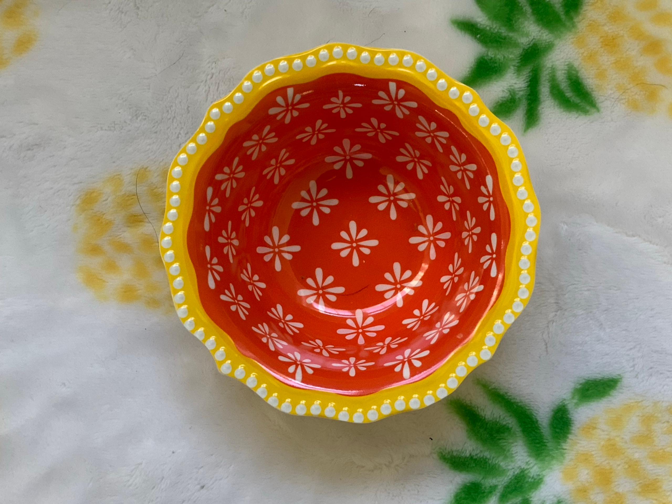 PIONEER WOMAN **JEWEL GEO BURST** MELAMINE DIP BOWL