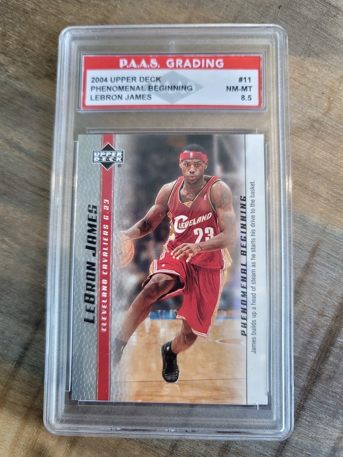 Lebron James Upper Deck Basketball NBA 2004 Rookie Card Sealed! (P.A.A.S)