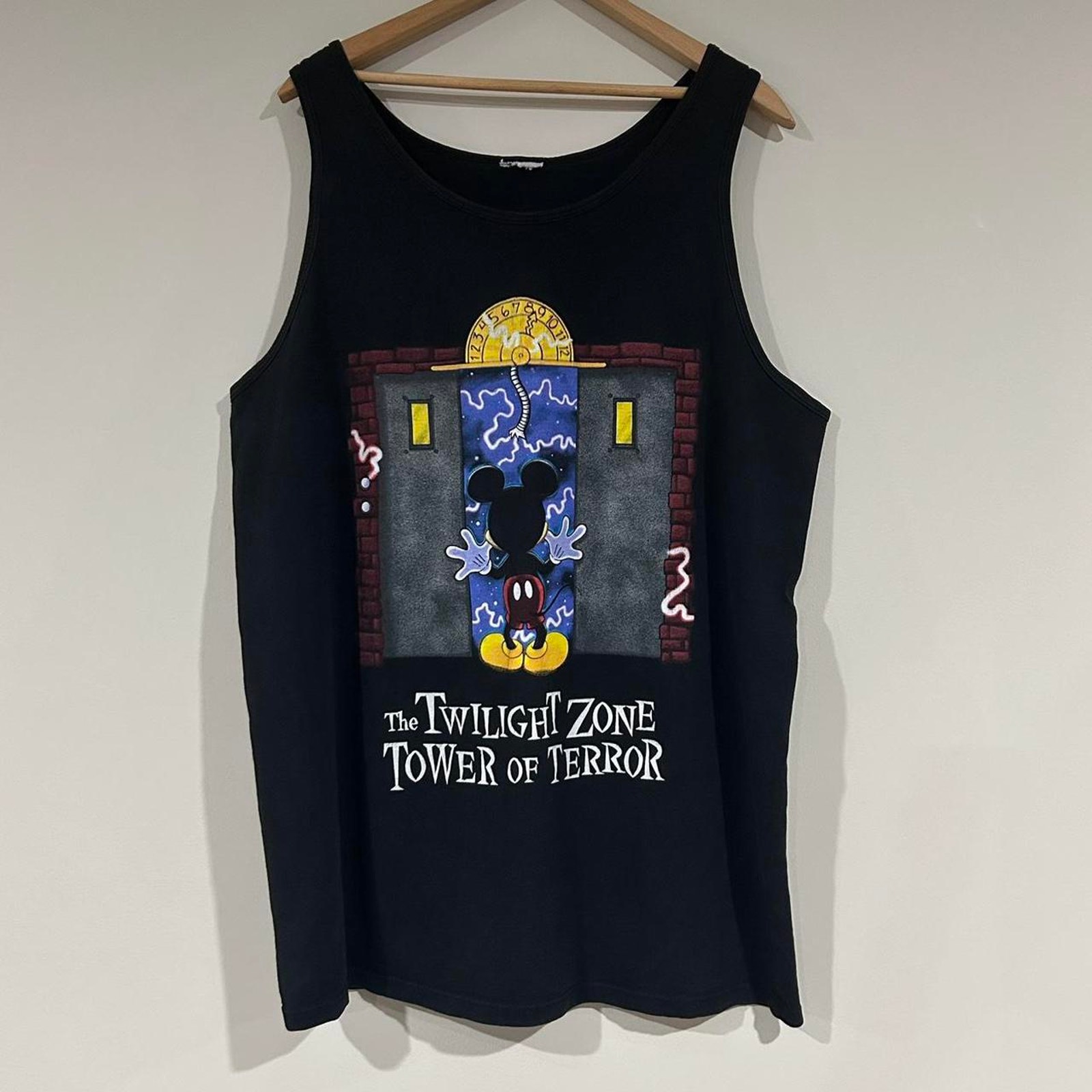 Vintage Disney The Twilight Zone Tower Of Terror Tank Top