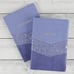 Zondervan NIV Purple Leather Soft Study Bible & Rejoice Always Journal Set
