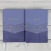 Zondervan NIV Purple Leather Soft Study Bible & Rejoice Always Journal Set