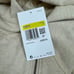 Nike Yoga Full Zip Hoodie Womens Small Beige Asymmetrical CU5321 140