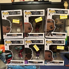 wakanda forever funko pop lot
