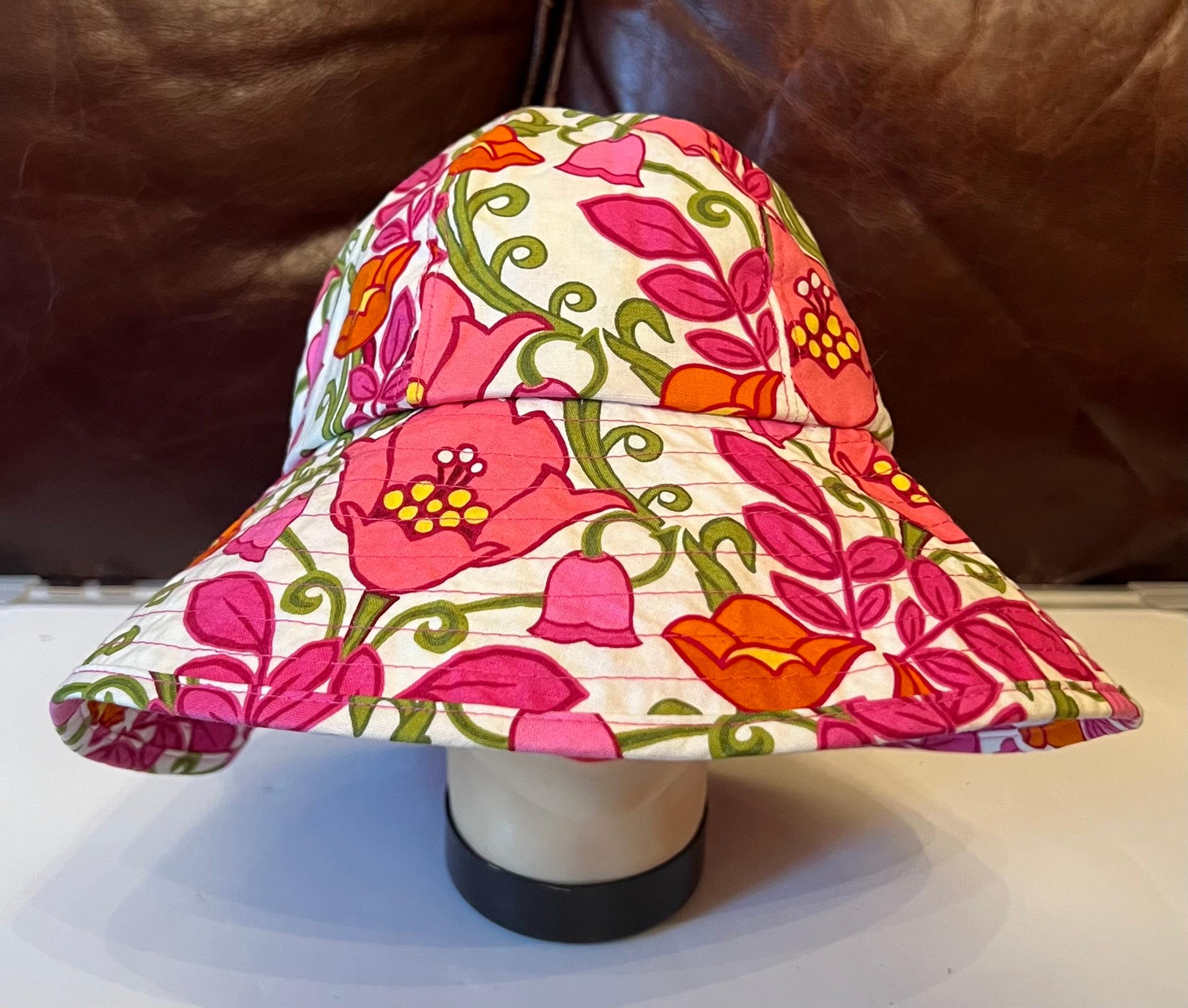 Vera Bradley Women Reversible Cotton Sun Hat in Lilli Bell Floral One Size