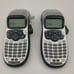 Lot Of 2 Dymo LetraTag LT-100H Portable Label Makers & New 2 Pack Label Cassette