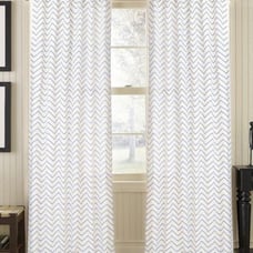 Embroidered Drape (50 W x 96 L) Ivory