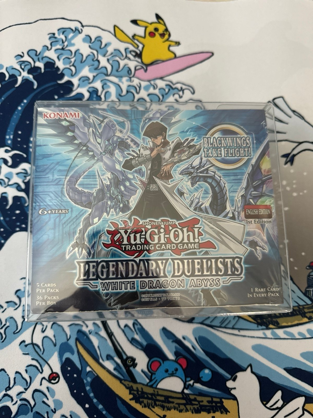 Yugioh white dragon abyss 1st ed booster box
