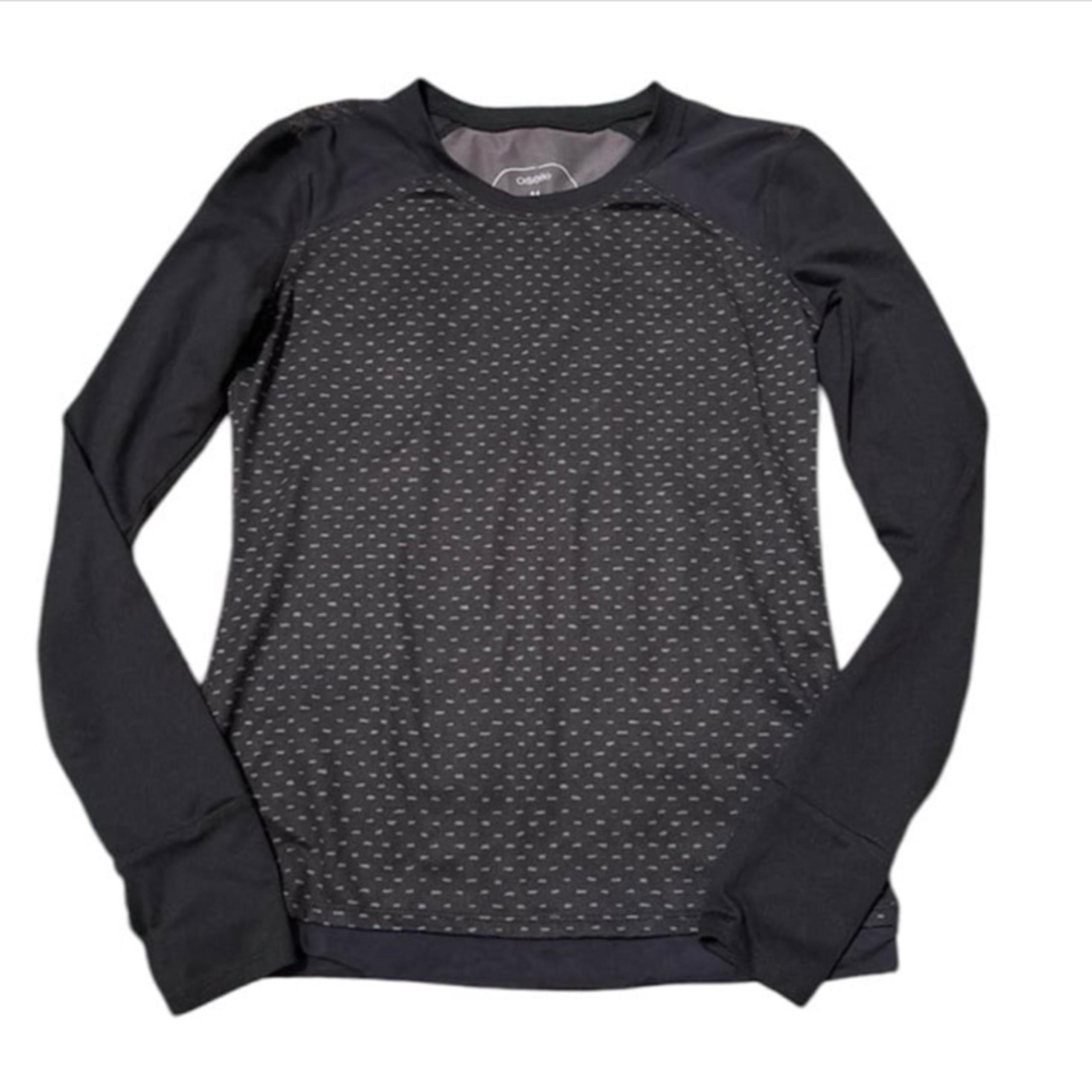 WOMENS SIZE 4 OISELLE LONG SLEEVE ATHLETIC SHIRT