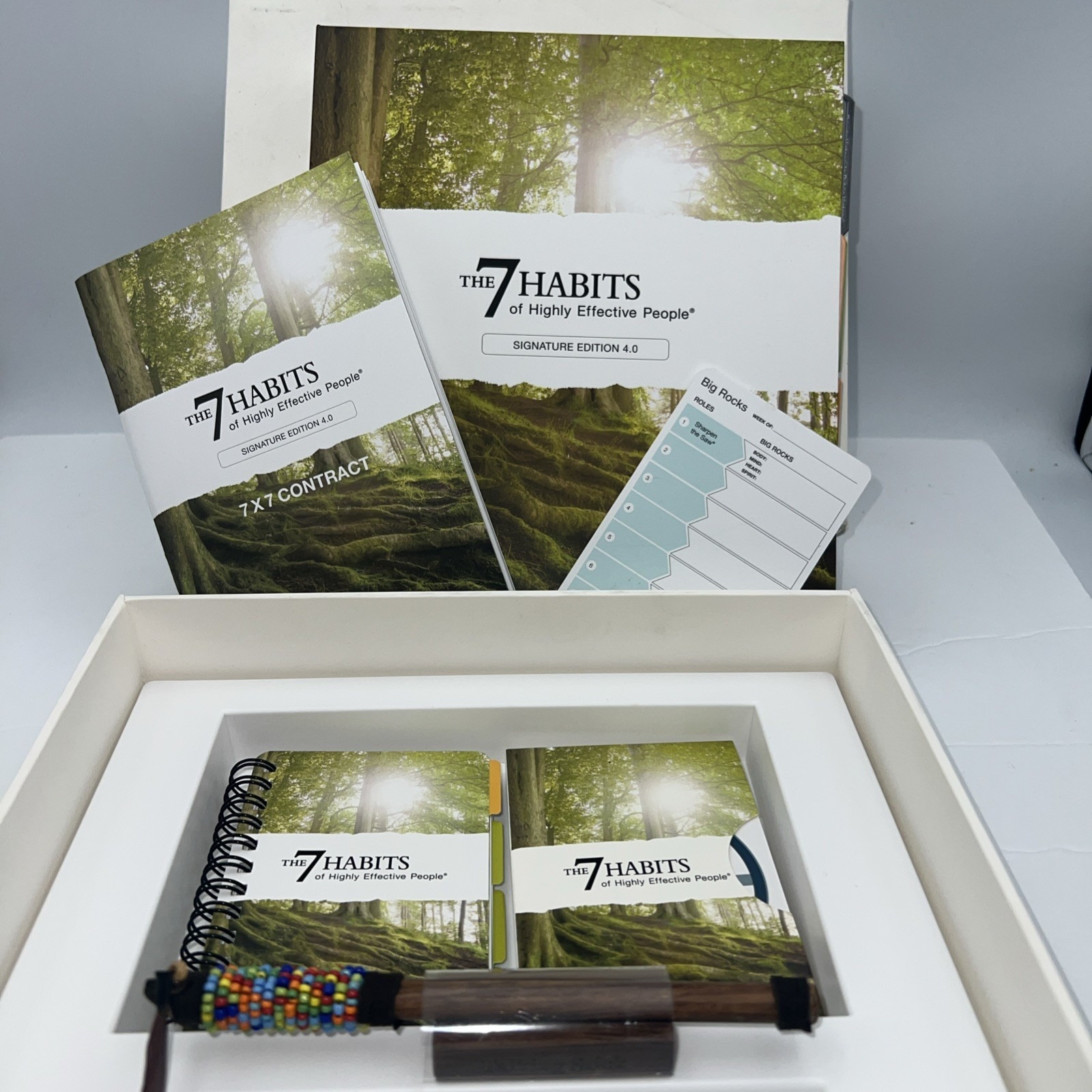 Franklin Covey The 7 Habits Of Highly Effective People Signature Edition 4.0 Kit
