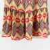 NWT Tory Burch Yellow/Brown/Red Patterned Lined Midi Skirt
