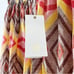 NWT Tory Burch Yellow/Brown/Red Patterned Lined Midi Skirt