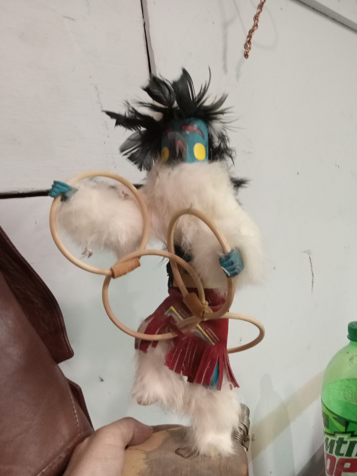 Hoping hoop Kachina doll