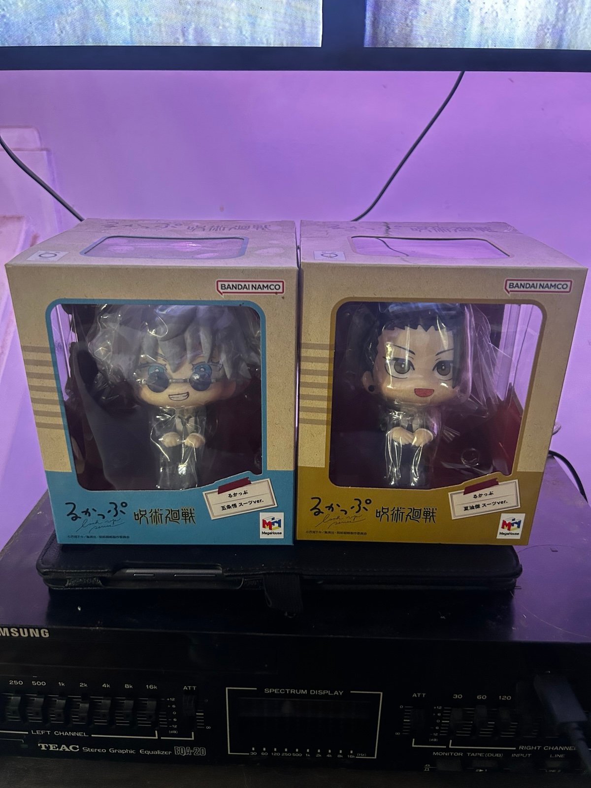 Jujutsu Kaisen Satoru Gojo & Suguru Geto Comedian Suits Look Up Figure Set New!