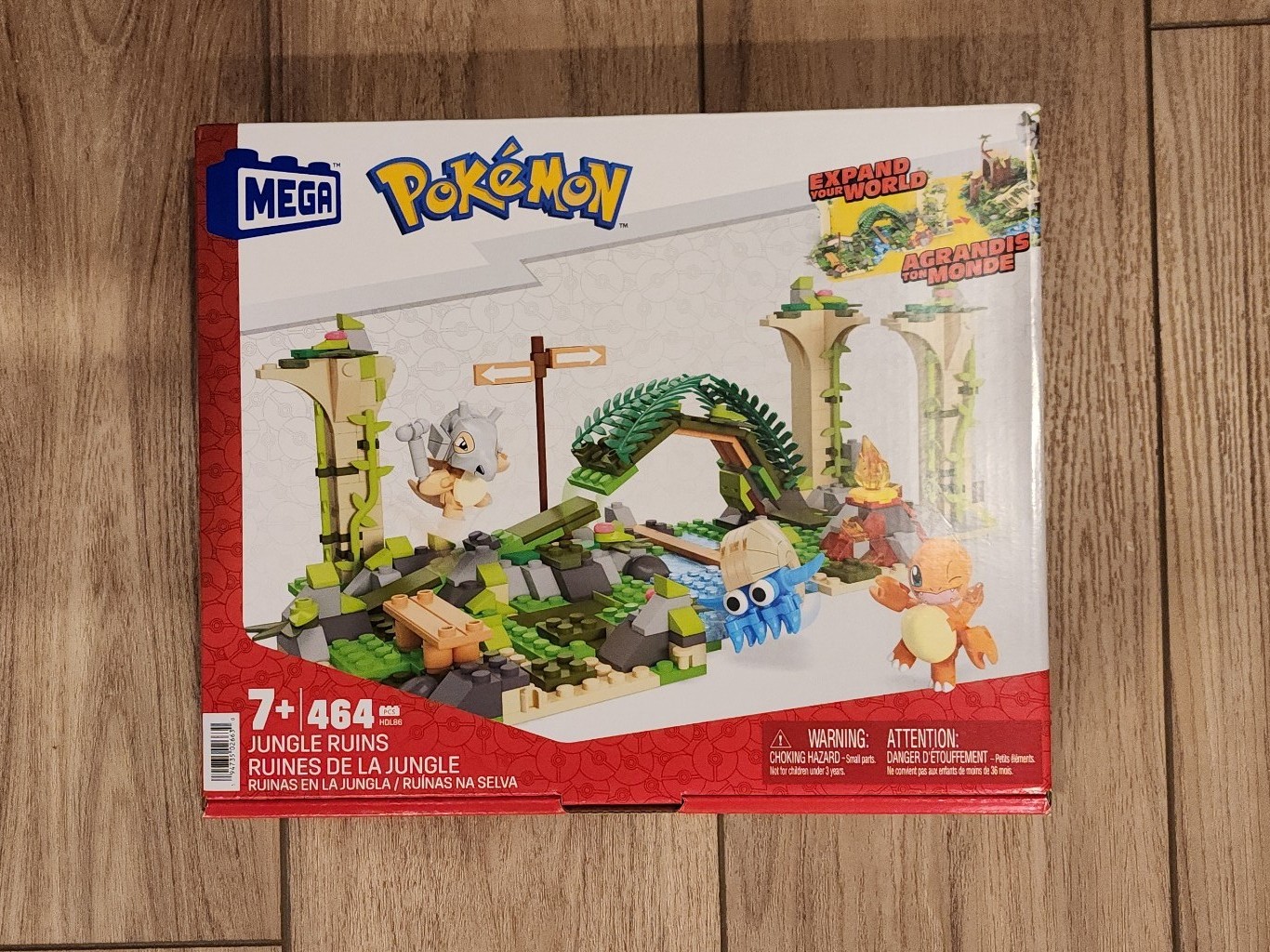 MEGA Pokémon Jungle Ruins, 464 pcs, Age 7+
