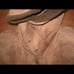 Women's Coat Outwear Natural Nubuck Soft Suede Skin Winter Warm Sz L XL