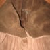 Women's Coat Outwear Natural Nubuck Soft Suede Skin Winter Warm Sz L XL