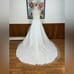 Beautiful David’s Bridal Embroidered Organza Wedding Gown!