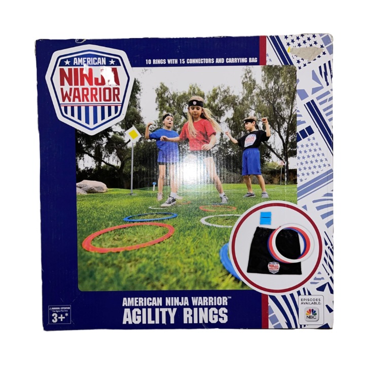 New American Ninja Warrior Agility Rings Physical Fitness Game Outdoor Exercise