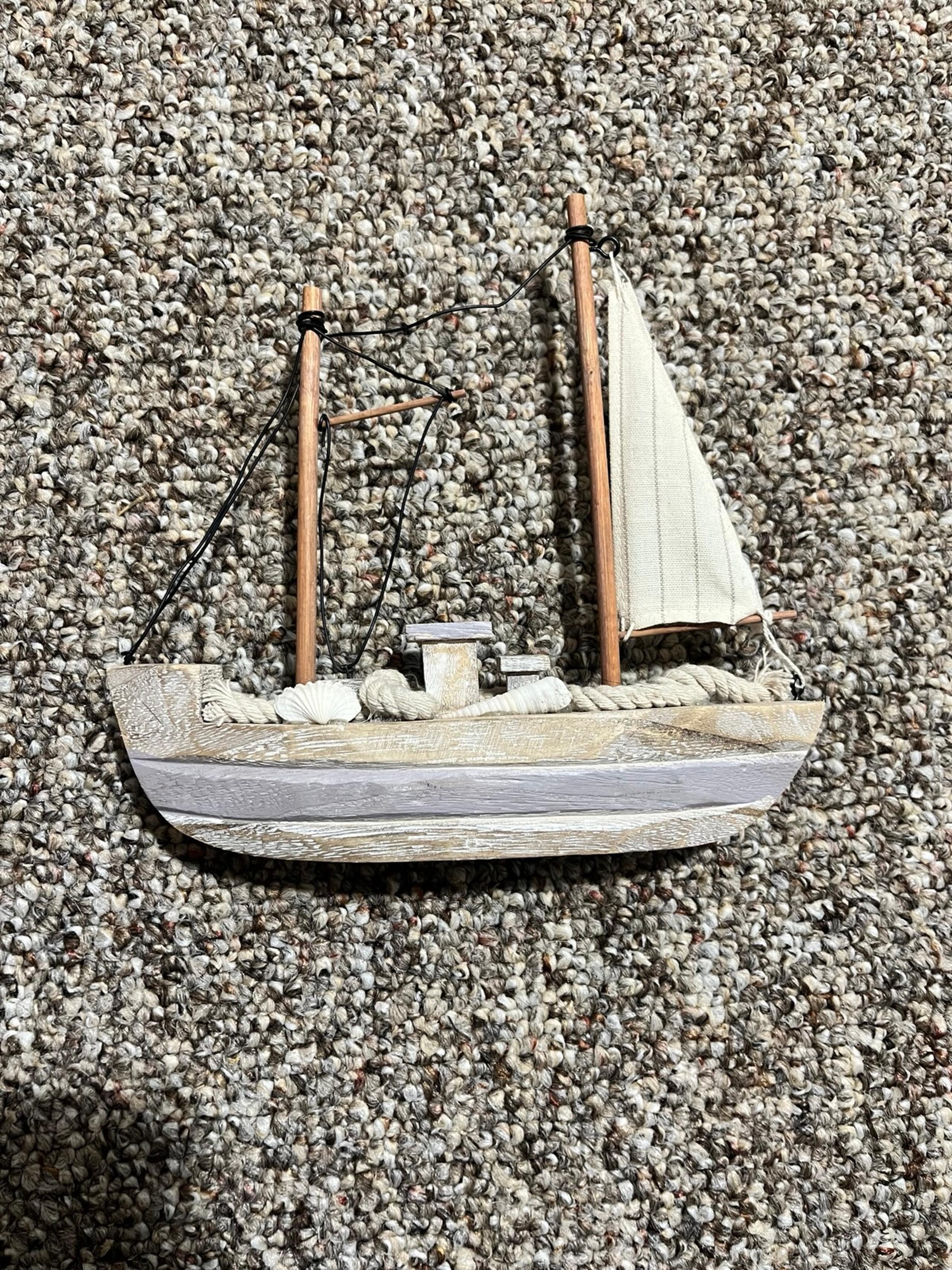 Hobby Lobby sail boat decor
