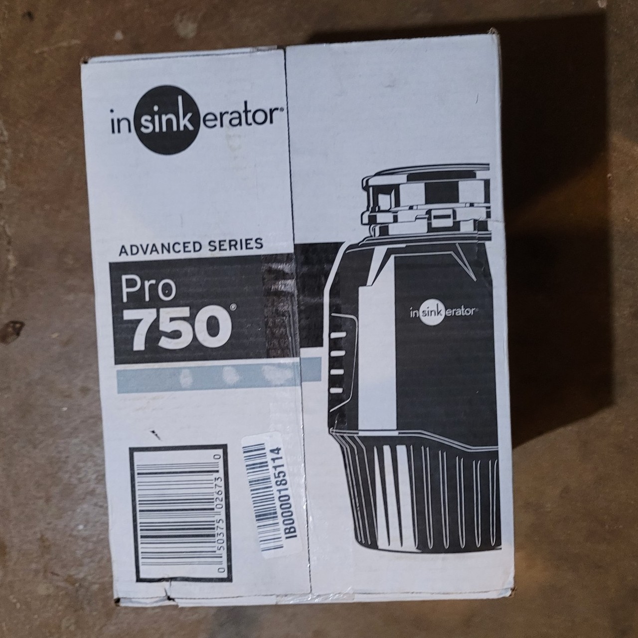 Insinkerator Pro 750 Advanced Series Garbage Disposal 3/4 Hp w/ cord New in box