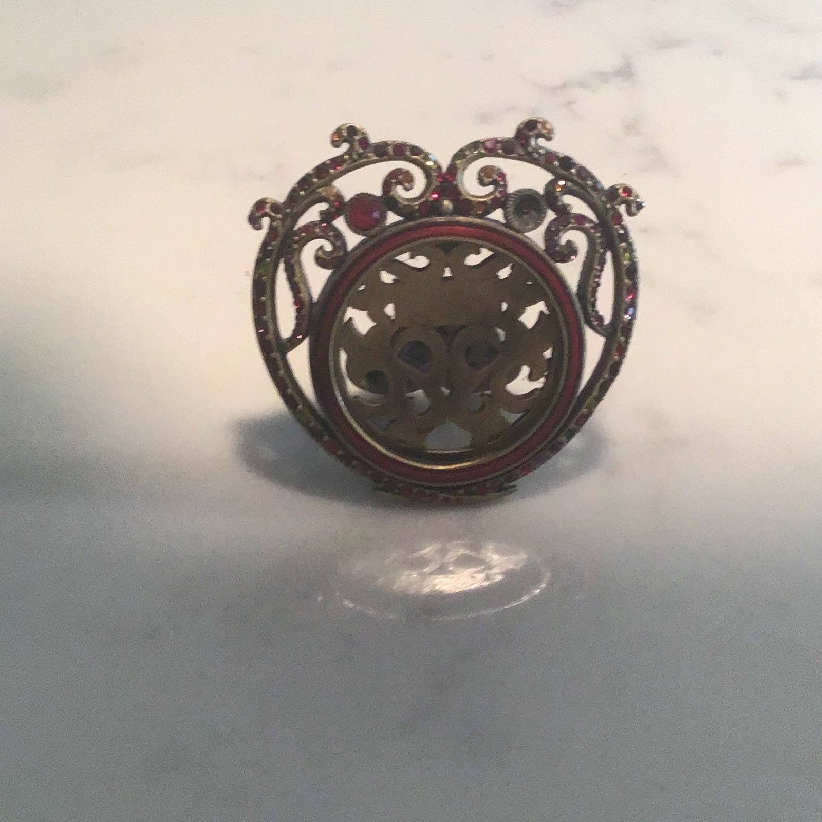 Jay Strongwater Swarovski Crystal Mini Portrait Frame