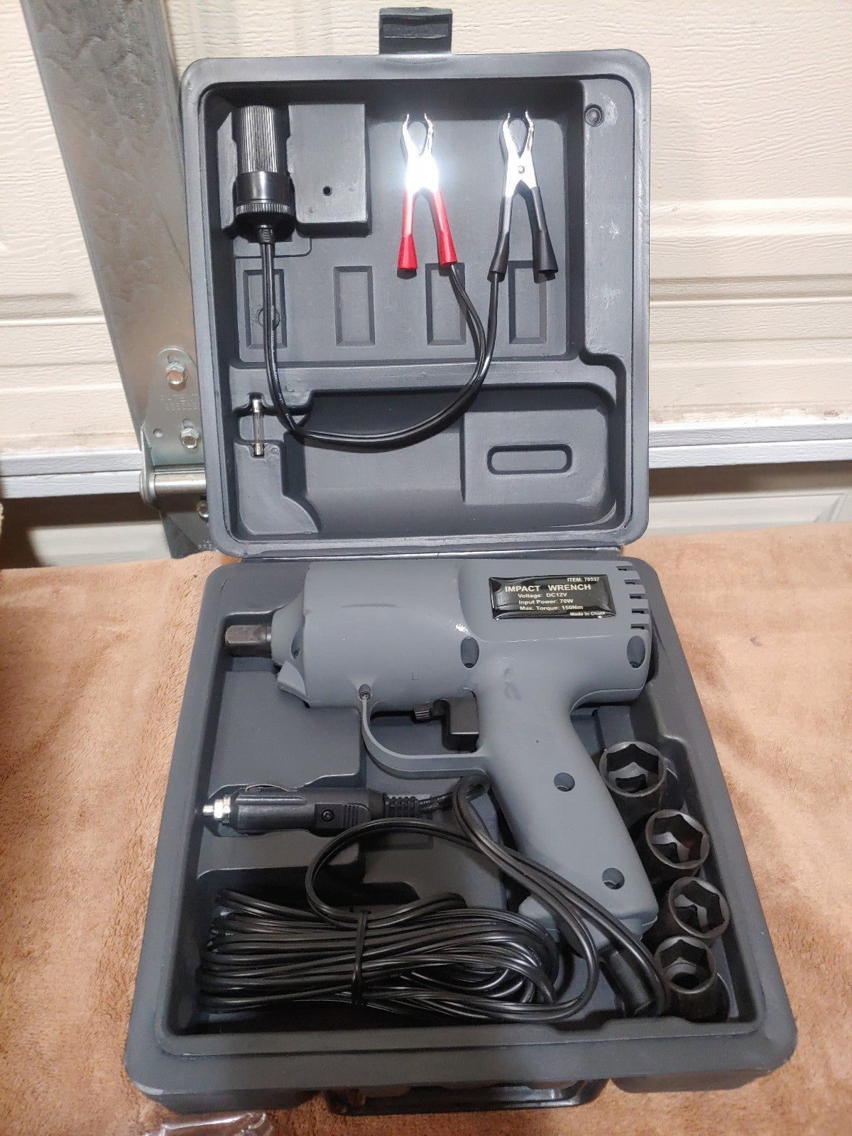 12v Cigarette Lighter Emergency Impact Wrench