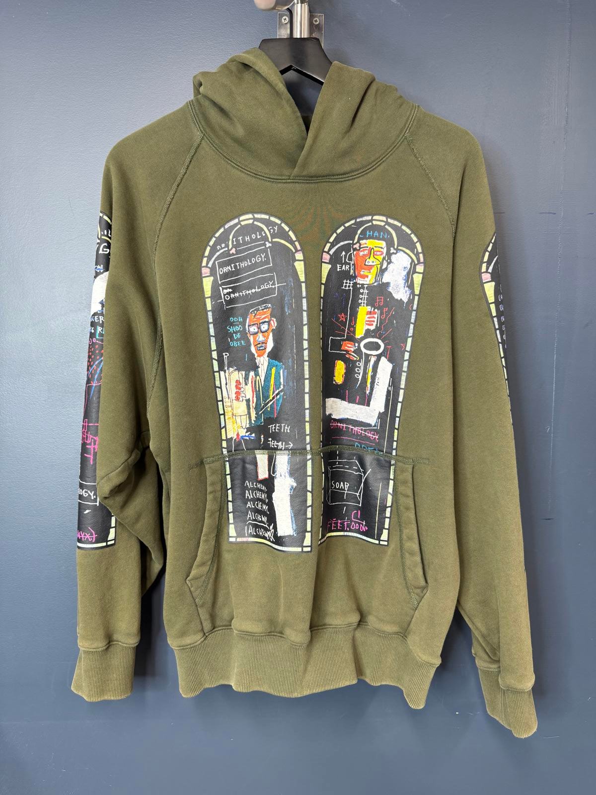 H&M x Basquiat x Ev&Tela Oversized Fit Cotton Hoodie