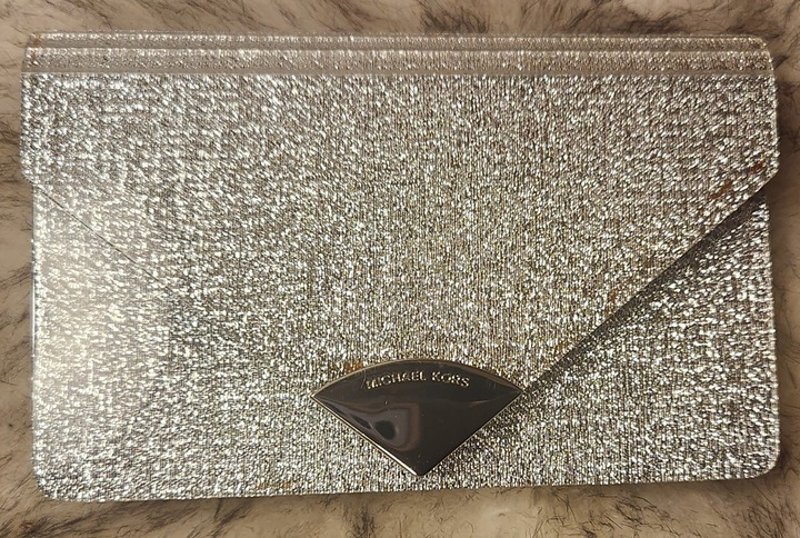 michael michael kors barbara medium envelope clutch