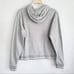 La Ligne Molly Heather Gray Pullover Cotton Hoodie Size XS
