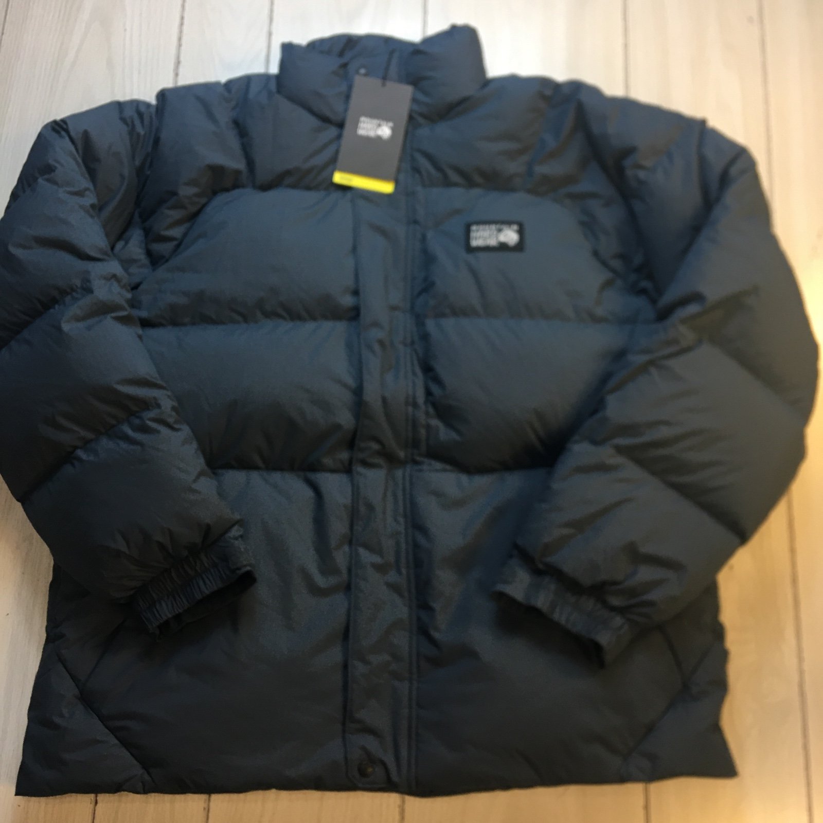 Mountain Hardware Jacket Men’s XL Nevadan 650 Down Parka Gray Bluish NWT