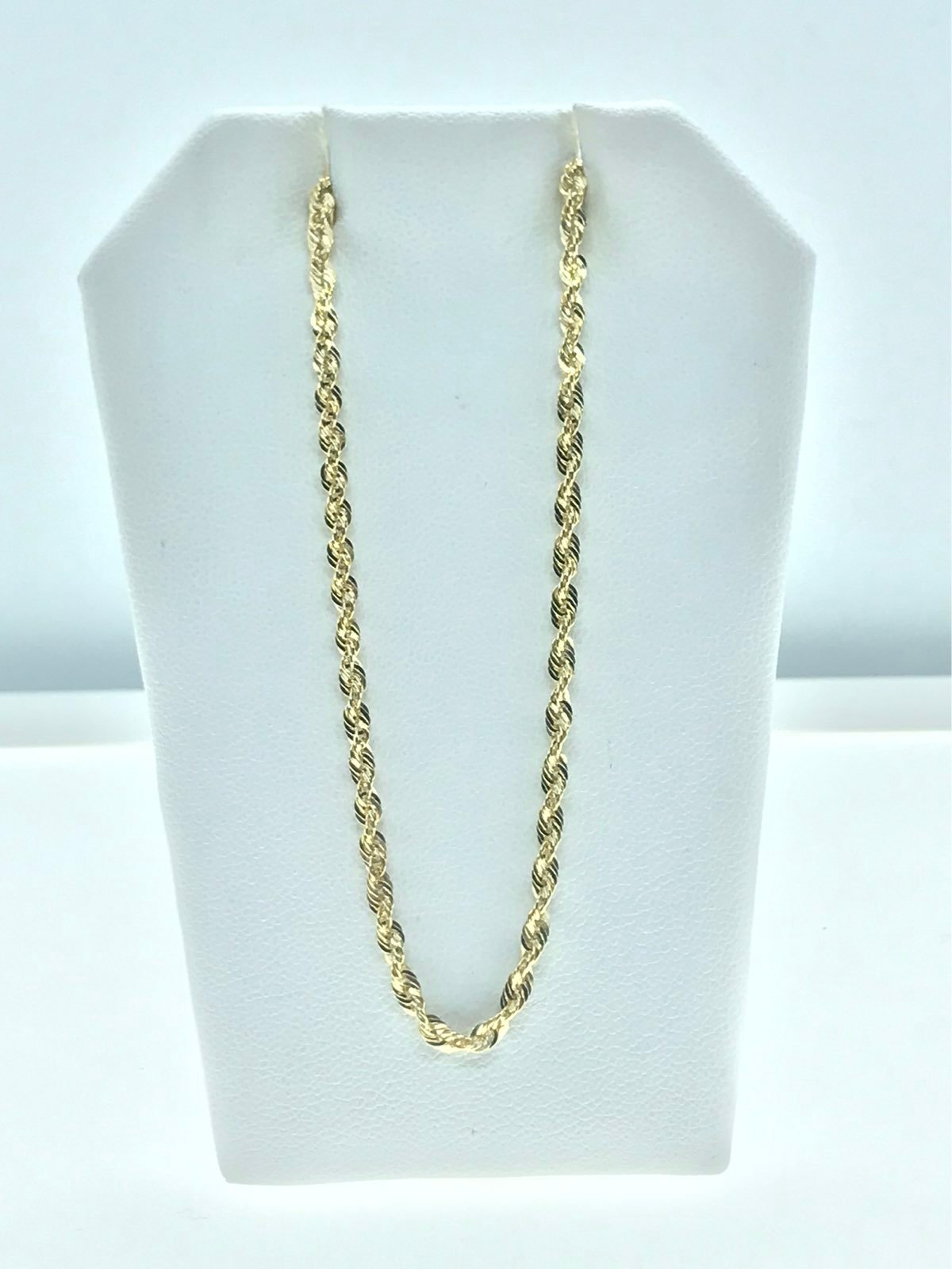 14k Real Gold 18 Rope Chain 2.2MM