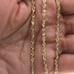 14k Real Gold 18 Rope Chain 2.2MM