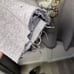 Womens New Orleans Saints Grey Hoodie Distressed Crop Jacket 2XL XXL Grunge