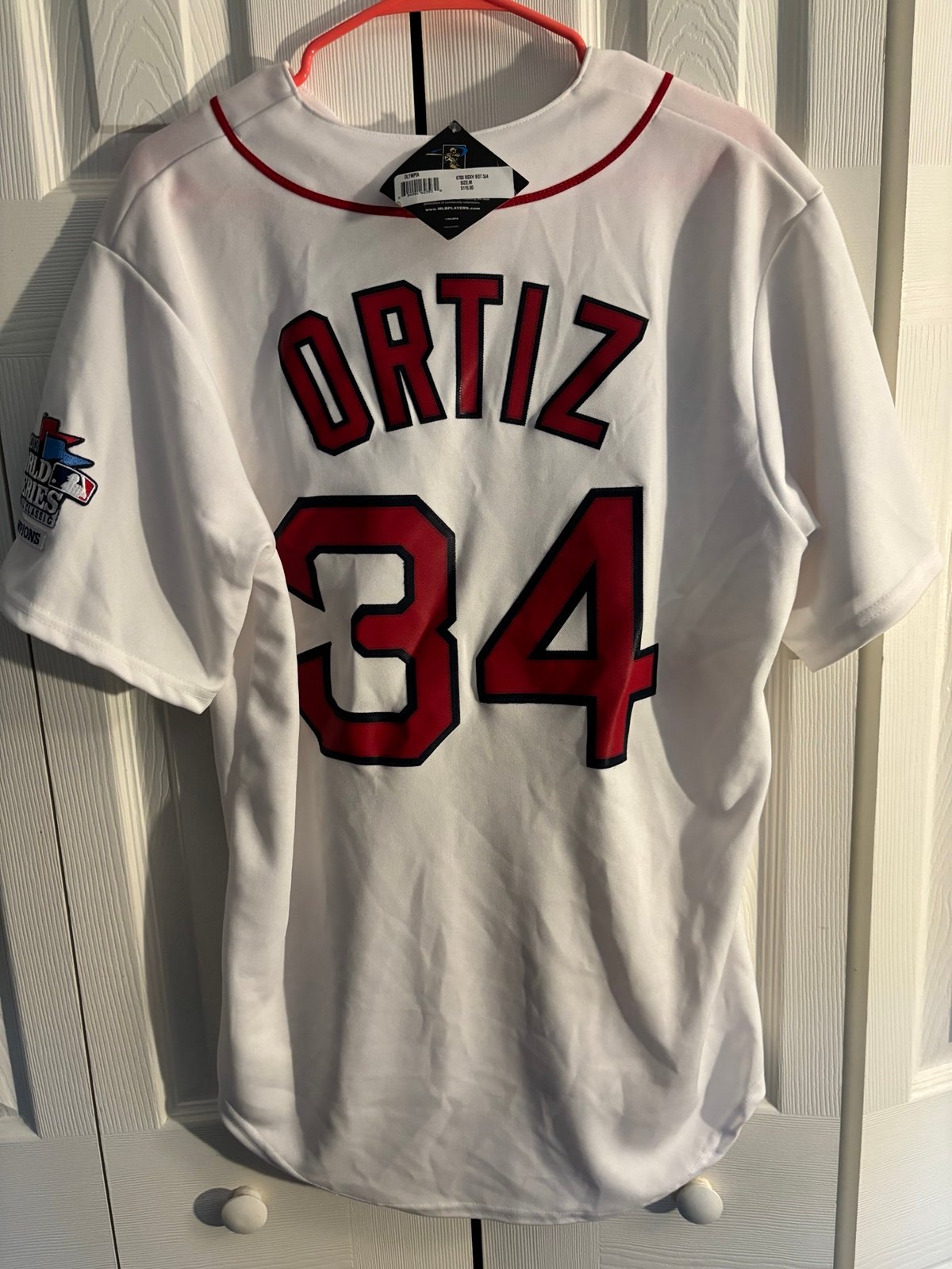 NWT Men’s Medium David Ortiz 2013 World Series Jersey