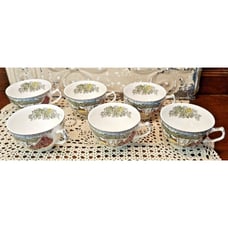 Johnson Brothers The Friendly Village Set of 6 Tea Cups