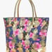 NEW Metallic Gold Pineapple Tote Bag