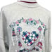 Vintage 1990s Womens 2XL Life is Like A Quilt Stitched With Love Sweatshirt