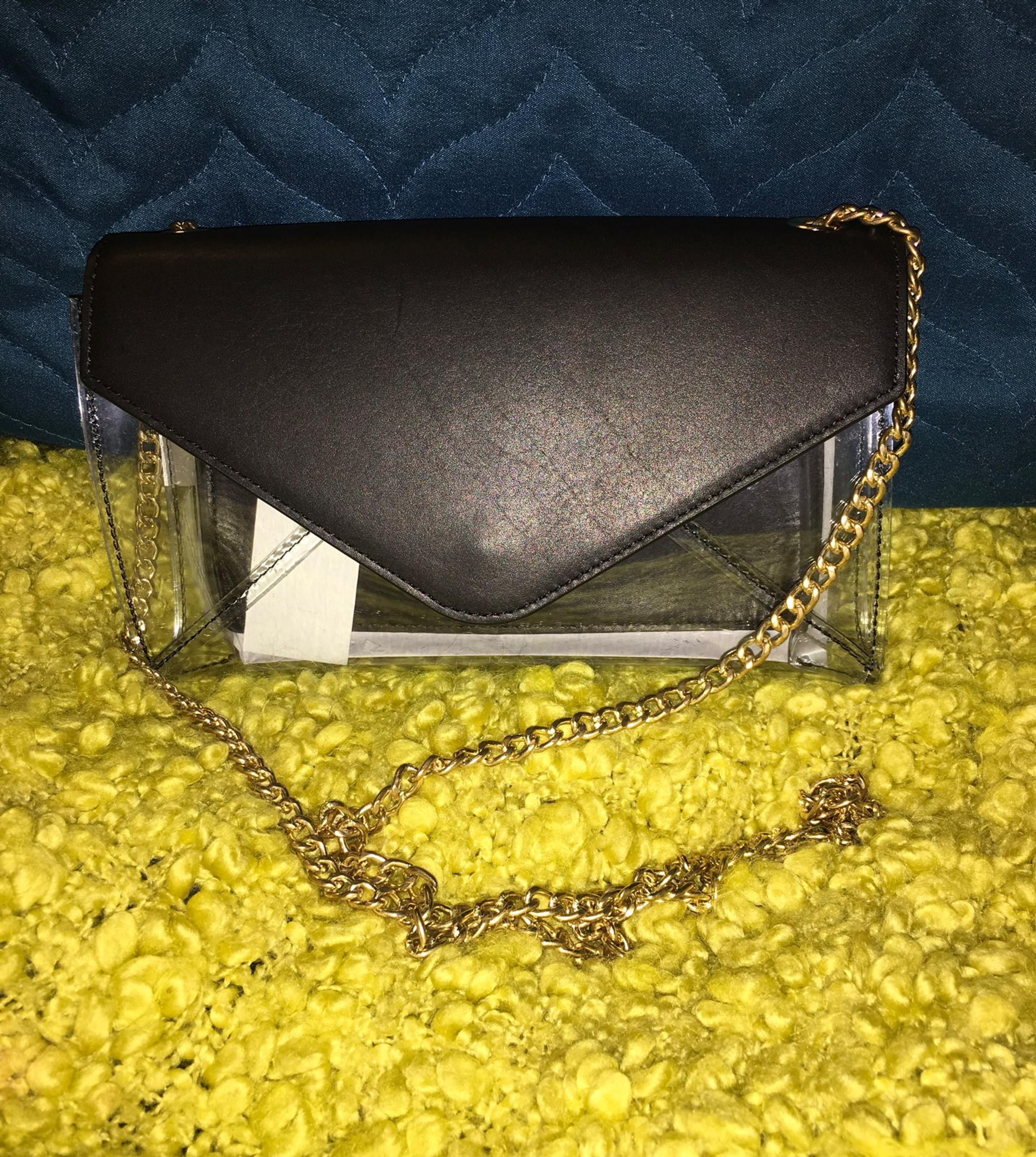 Barney’s New York Vinyl Chain Link Bag