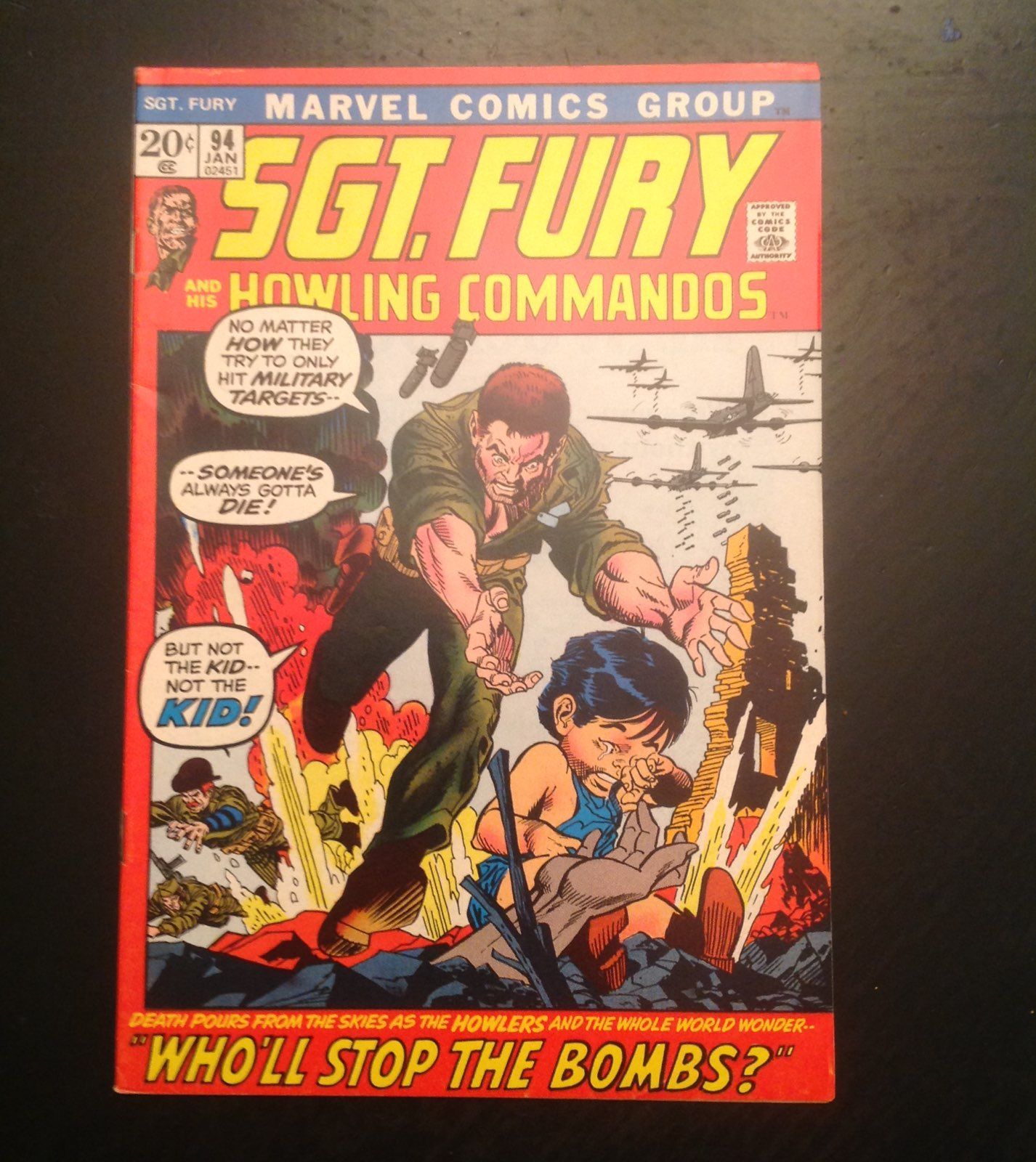 Marvel comics-Sgt Fury & Howling Command