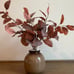 Hearth & Hand 15.5 Faux Rusted Silver Dollar Eucalyptus Fall Arrangement
