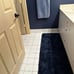 Bathroom Rug Non Slip Bath Mat for Bathroom Water Absorber 16 x 24, Navy