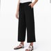 {Lululemon} On the Fly Wide-Leg 7/8 Pant Woven in Black - Womens 8 - NWT
