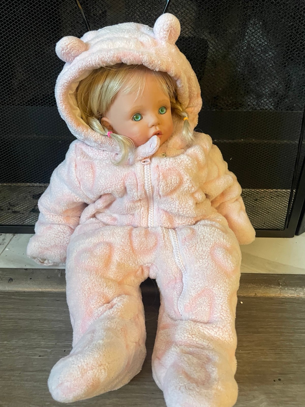 1997 Baby Love Susan Wakeen Handmade Girl Doll Numbered 856/2500 Beautiful