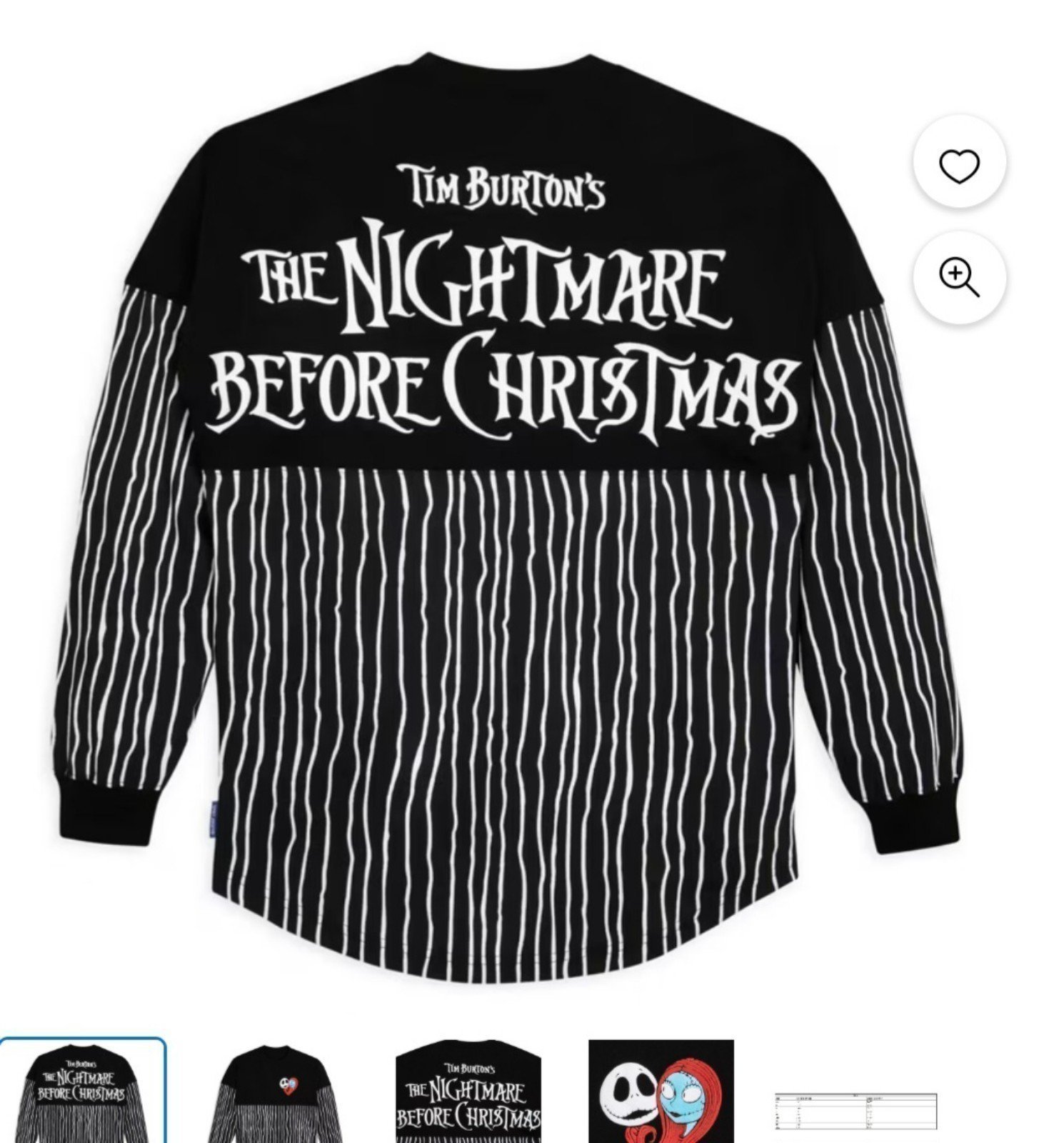 Nightmare Before Christmas Spirit Jersey